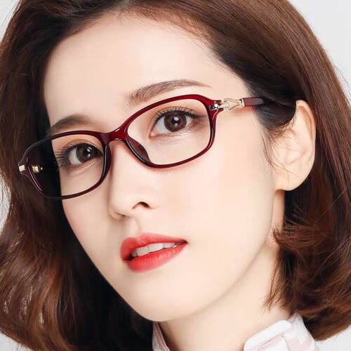 时尚老花镜远近两用高清女防辐射