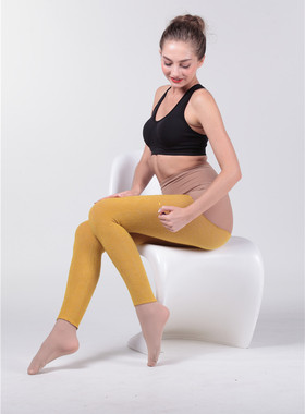 新款皮尔卡丹光腿神器2000D苹果臀火神绒抗起球肤色加绒裤袜89047