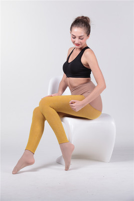 光腿神器苹果臀抗起球肤色裤袜