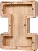 Я Письмо Пигги Банк [прозрачный и видимый]