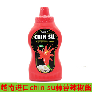 SU红瓶蒜蓉甜辣酱番茄沙司 进口CHIN 越南金苏辣椒酱250g瓶装 包邮