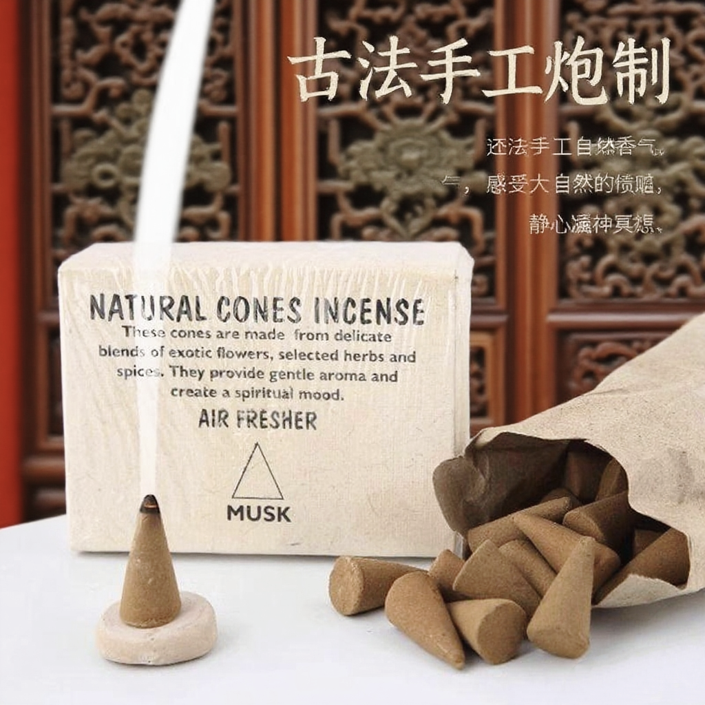 塔香lotus香锥檀香熏香喜马拉雅手工植物小众民宿酒店