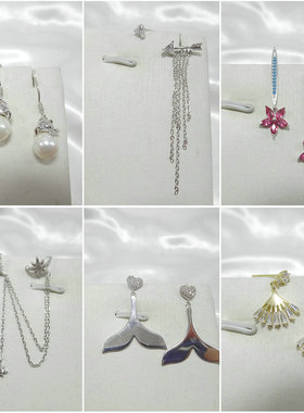 三件包邮！！仅此字样！通体925银耳钉小巧精致小耳环耳饰品49006