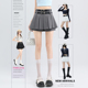 2025新款 学院风小个子百褶裙子显瘦裙裤 百搭西装 半身裙女夏季