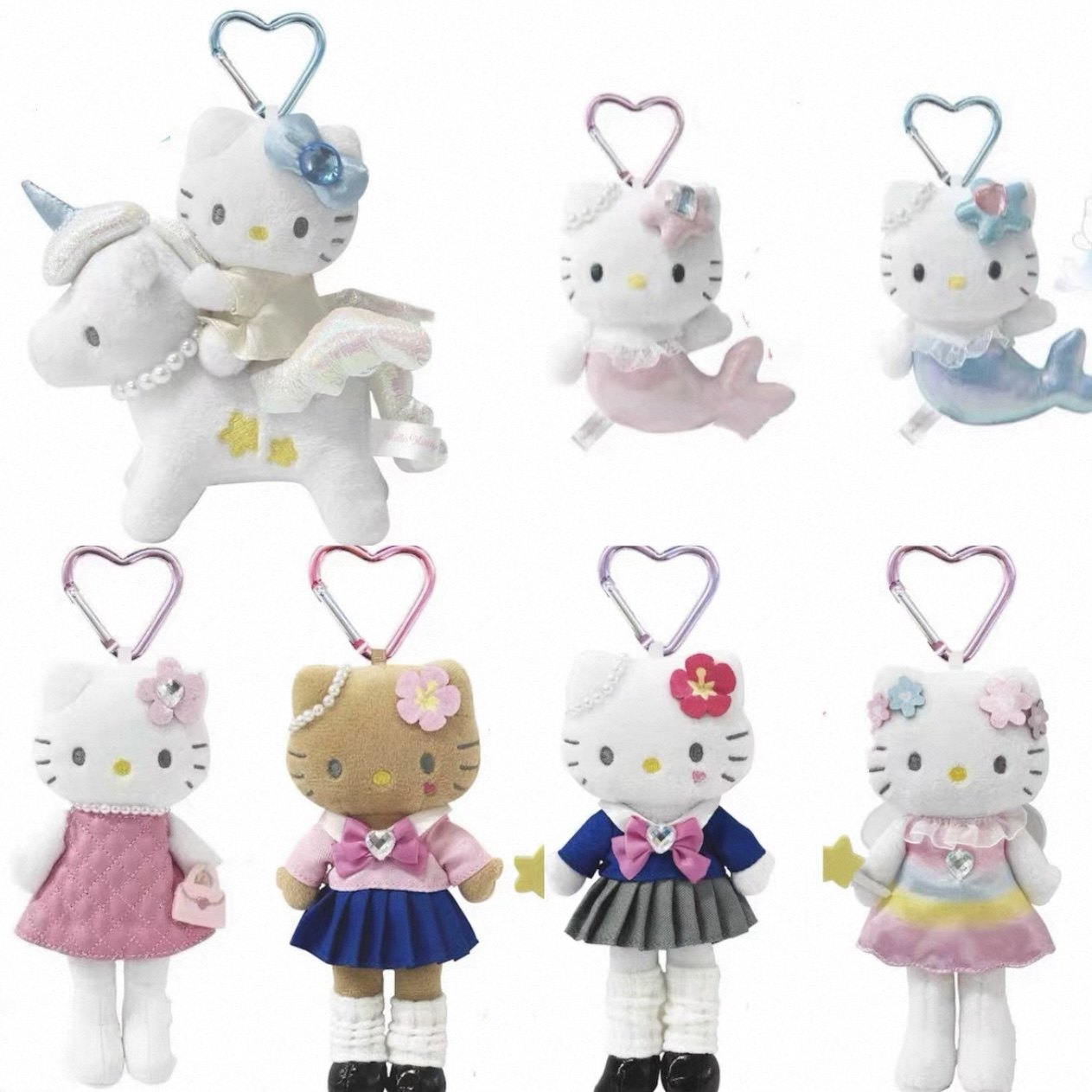 【挑脸现货】三丽鸥sanrio NIC Kitty长腿平成贵妇独角兽毛绒包挂,模玩/动漫/周边/娃圈三坑/桌游,动漫毛绒/抱枕/坐垫,淘宝优惠券,粉丝福利购,淘宝优惠卷