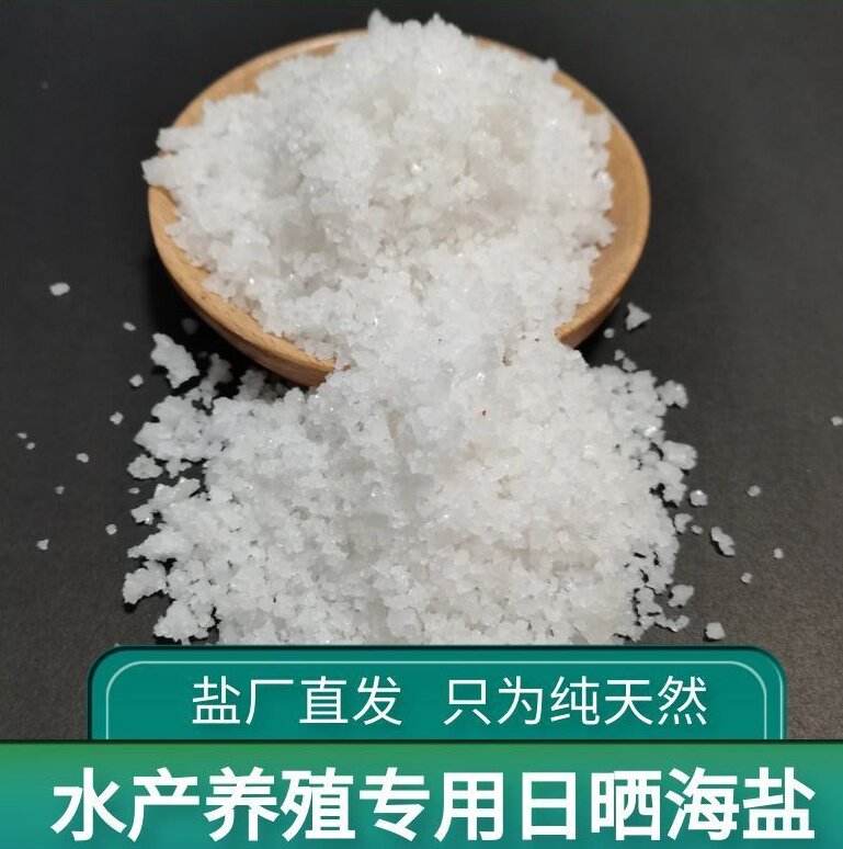 水产养殖锦鲤观赏鱼专用海盐1斤
