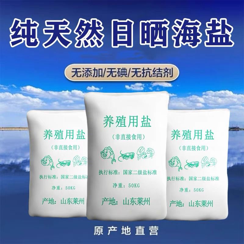 工业海牙水产养殖专用日晒盐批发