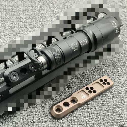 高品Thorntail金属侧面底座支架MLOKKEY20mm M300M600手电筒夹具