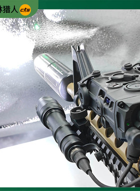 OGL红绿双激光海外版全功能镭射指示器USB电池红外线可归零瞄准器