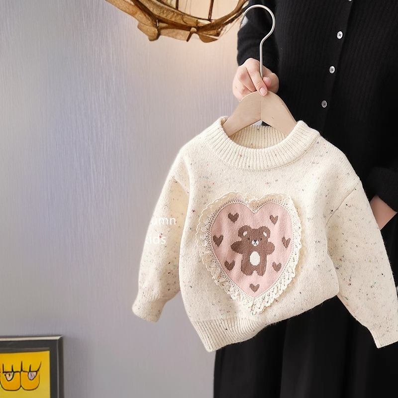女童装一体绒毛衣儿童冬季加绒保暖卡通针织打底衫女宝宝毛线上衣,童装/婴儿装/亲子装,毛衣/针织衫,淘宝优惠券,粉丝福利购,淘宝优惠卷