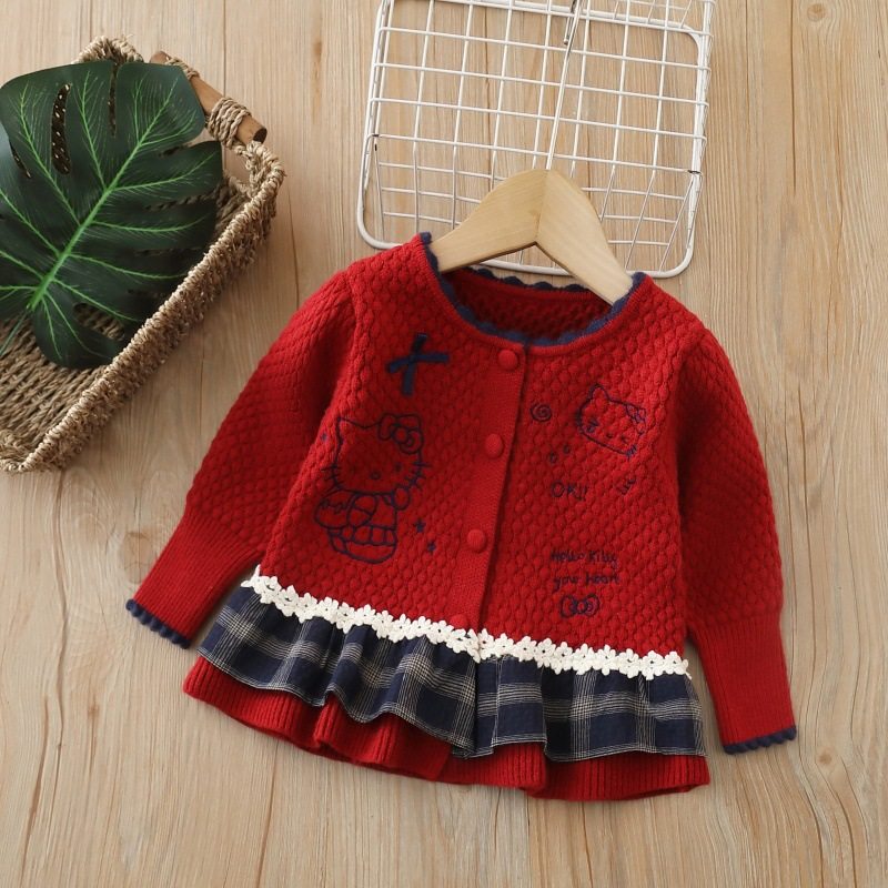 女童针织毛衣开衫秋冬新款女宝宝洋气毛线衫婴幼儿童卡通外套上衣,童装/婴儿装/亲子装,毛衣/针织衫,淘宝优惠券,粉丝福利购,淘宝优惠卷