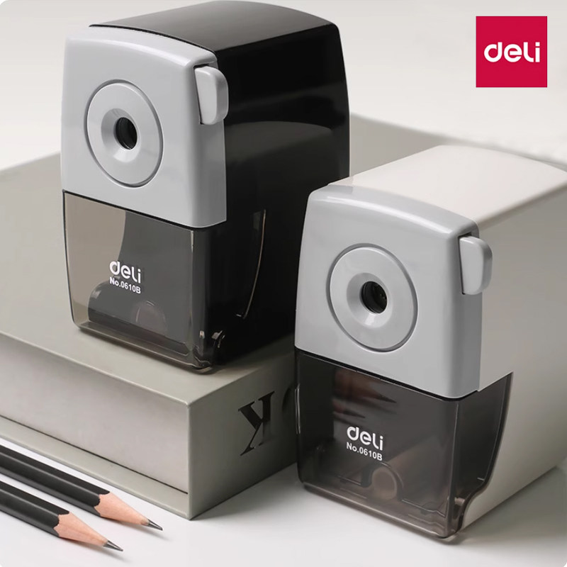 得力桌面自动铅笔卷笔器