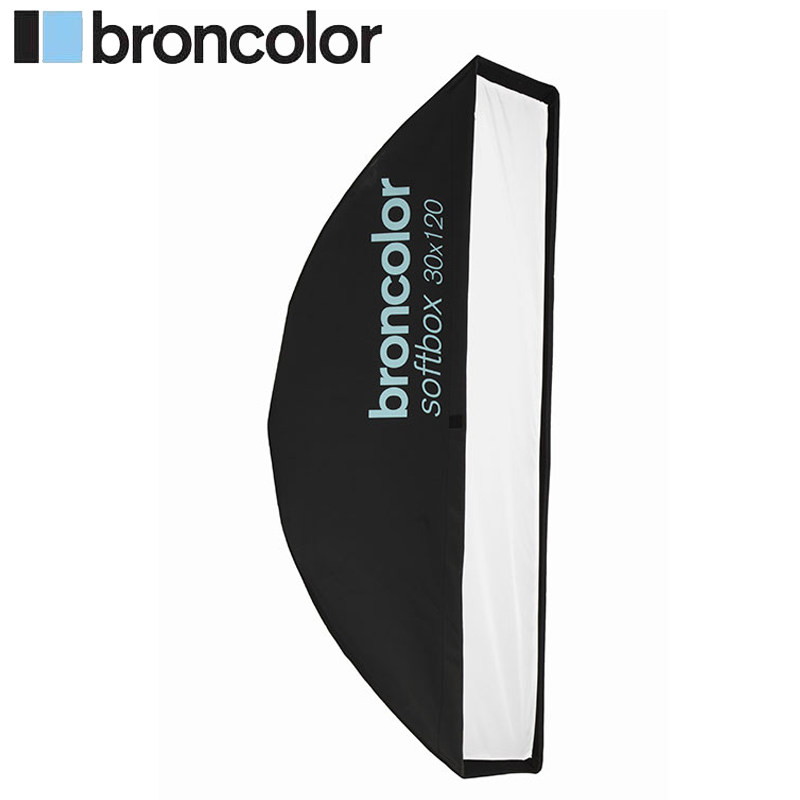 布朗(broncolor)条形柔光箱30x120cm/30x180cm蜂巢柔光布转接环美颜