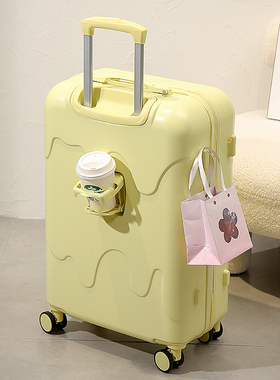 行李箱18/20寸登机2025新款女男皮箱拉杆箱可爱耐用结实小型轻便