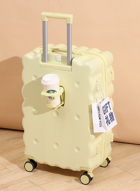 行李箱女2025新款拉链拉杆箱高颜值可爱18/20寸登机男生结实耐用