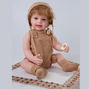 HK正版重生娃娃塑胶玩偶可爱男孩儿陪伴人偶安抚玩具毛绒洋娃娃