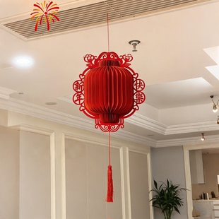 灯笼新款2026阳台休闲区布置装饰灯笼喜庆氛围挂饰马年装饰挂件