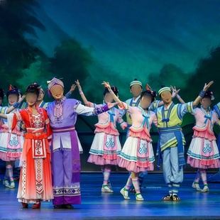 戏曲舞剧《刘三姐》同款舞蹈演出表演服装专业定制古典群舞6