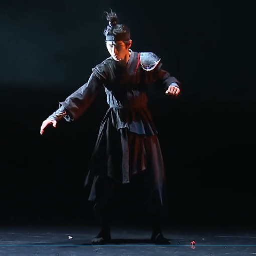 第十三届桃李杯男子独舞《刺秦》专业定制同款舞台演出表演服装1