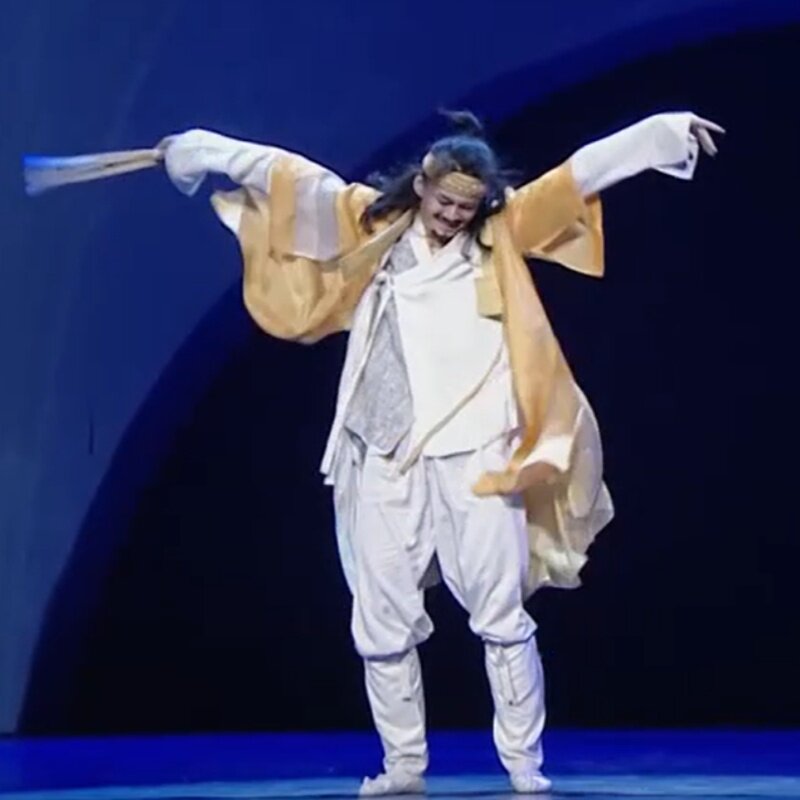 古典舞男子独舞《梦打令》专业定制同款国风舞台演出表演服装1
