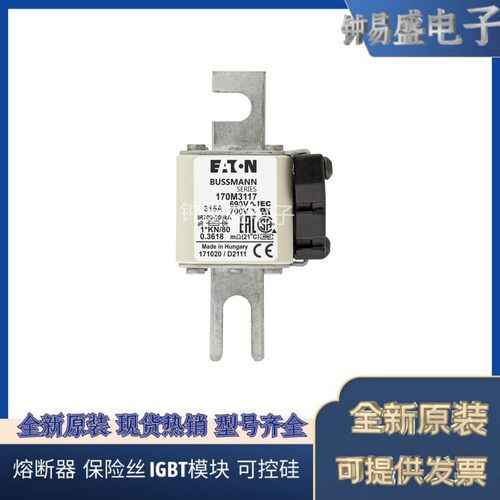 COOPER BUSSMANN熔断器170M3117 690V 315A