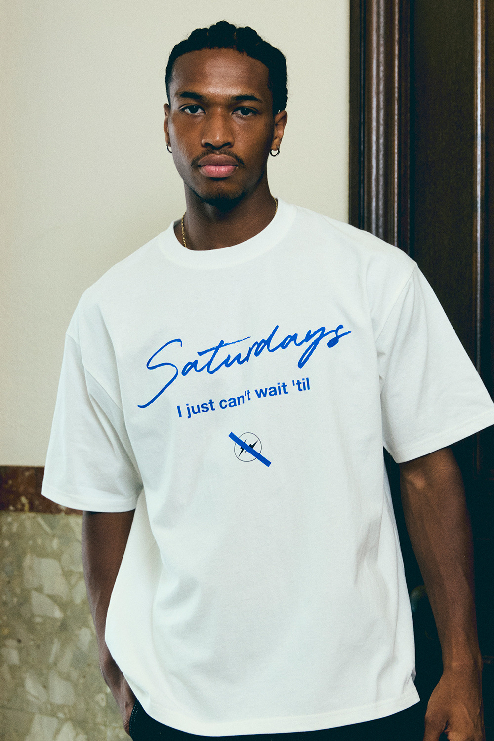 Saturdays NYC x fragment design藤原浩联名V.A.限定T恤