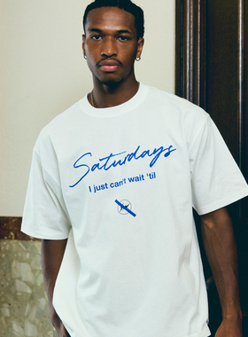 Saturdays NYC x fragment design藤原浩联名V.A.限定T恤