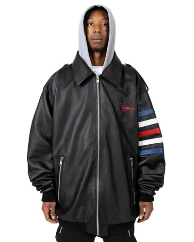 Yori Mainline UK Oversized Bomber皮夹克