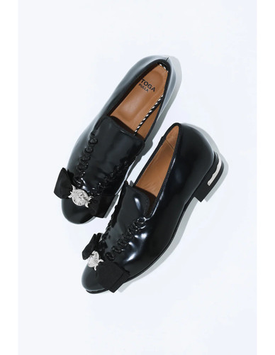 TOGA PULLA SHOE CONCHO RIBBON PUMPS