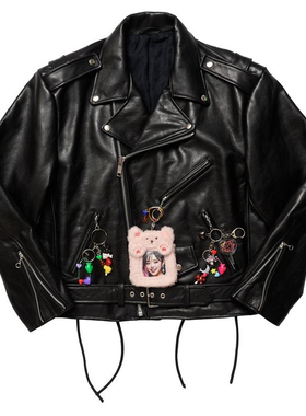 doublet 25SS “ITA” RIDERS JACKET骑行皮夹克