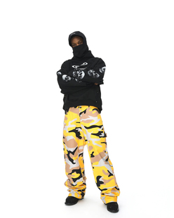 925银迷彩水钻长裤 Doncare 26SS