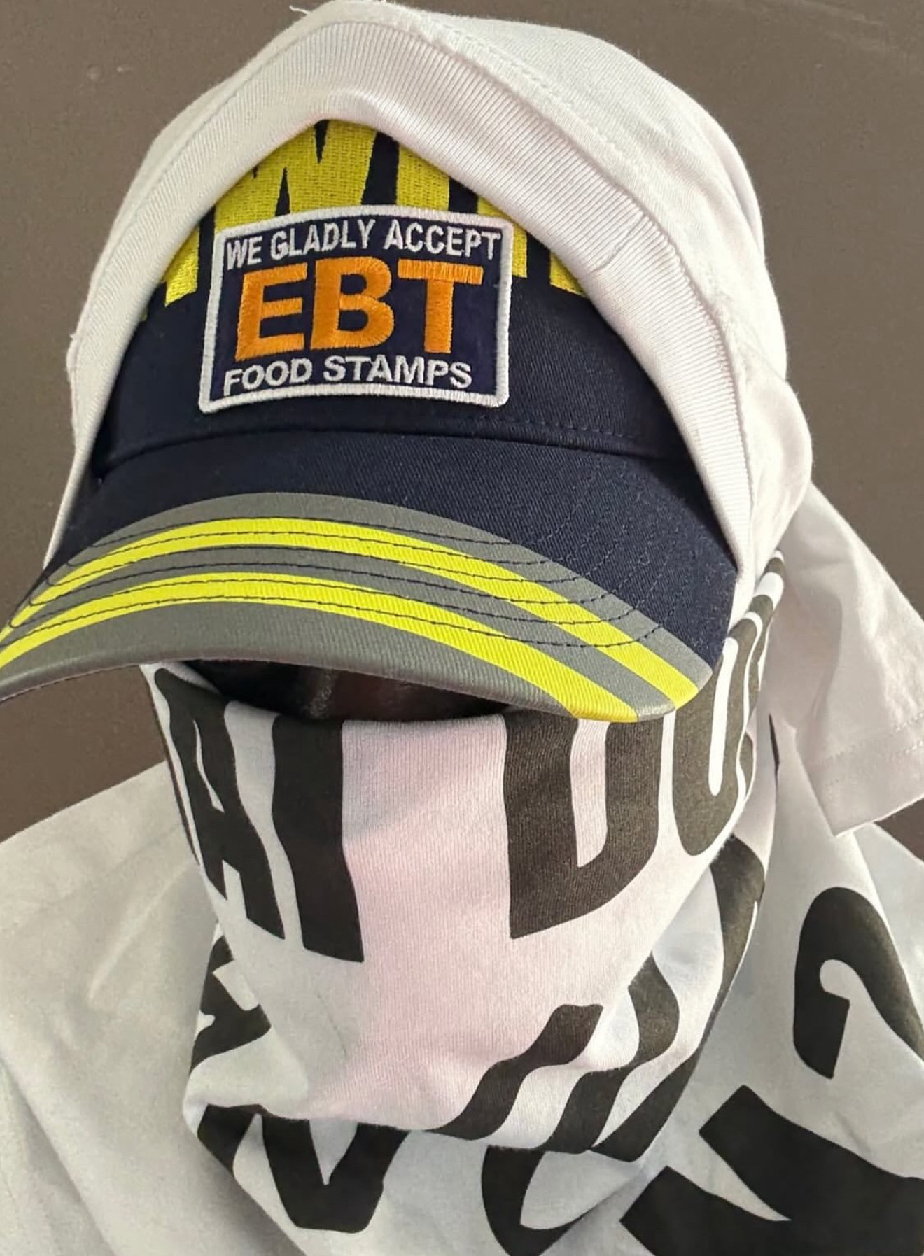 AWGE By A$AP ROCKY 25PFW EBT HAT刺绣帽子