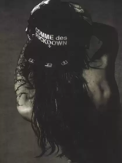 ALICE HOLLYWOOD x SSUR COMME DES FUCKDOWN CAP Collaboration Metal Buckle Hat