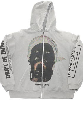 A$AP Rocky DUMB周边系列SHIRTHEAD ZIP UP HOODIE CD BOX SET