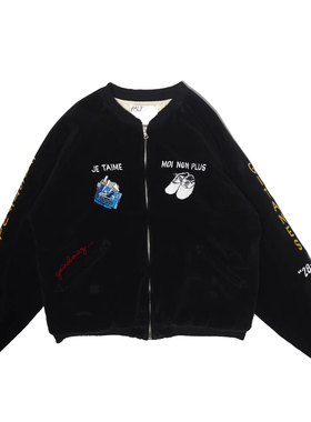palyhollywood SERGE SOUVENIR JACKET刺绣夹克