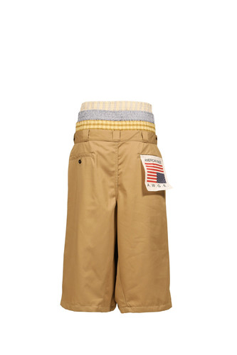 代购  AWGE STACKED BERMUDAS堆叠短裤