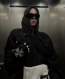 Alice Hollywood MOTO COUTURE GLOVES摩托车拼皮可触摸屏手套