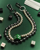 The Wallet Ball VEERT Pearl Dice Chain骰子珍珠裤 链