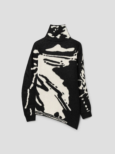 DOUBLET Graffiti Jacquard Knit Pullover涂鸦针织套头衫