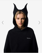 恶魔连帽衫 Disney Maleficent Hoodie Coperni