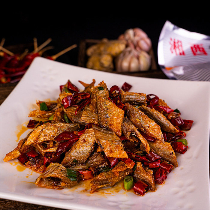 湖南沅陵特产 土家王溪鱼干小刀鱼干400g袋装食材
