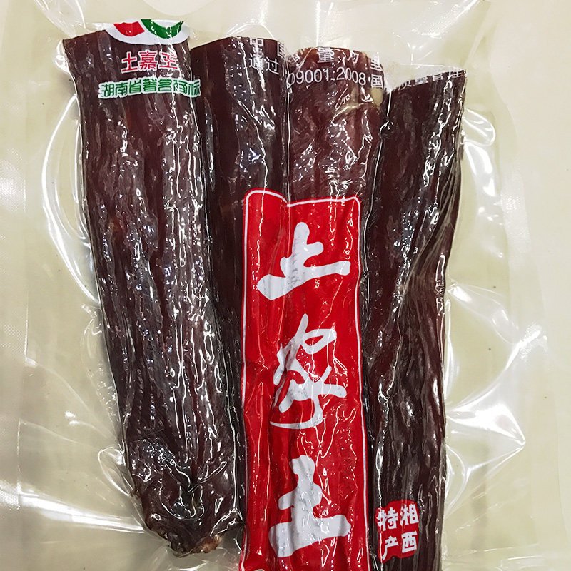 沅陵土特产 土家王野外放养黄牛肉简易包装500克