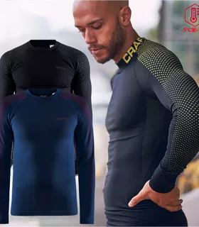 CRAFT红标活力夸夫特进口户外滑雪登山保暖速干运动内衣套装男女