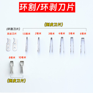 蜜柚101环剥102剥皮刀片1毫米2毫米桔子砂糖橘荔枝环割1号2号3号
