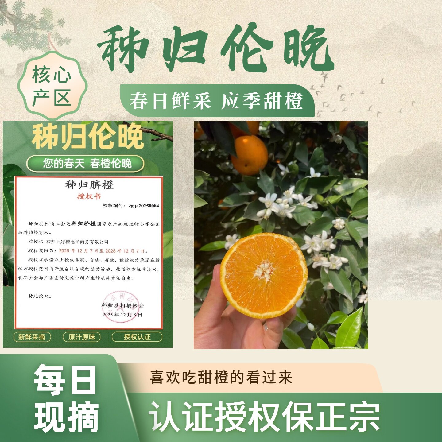 宜昌秭归伦晚脐橙10斤整箱当季现摘新鲜甜橙子果冻橙柑橘夏橙水果