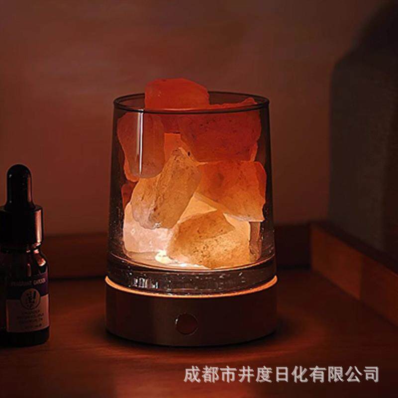 德国无火香薰室内家用持久高级扩香石卧室留香助眠安神小夜灯礼盒