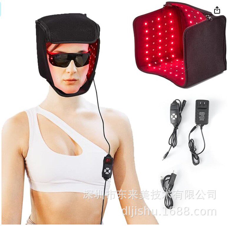 LED红外线理疗帽居家长发护发红光光疗帽头部疼痛缓解660*880移动,个人护理/保健/按摩器材,生发仪,淘宝优惠券,粉丝福利购,淘宝优惠卷