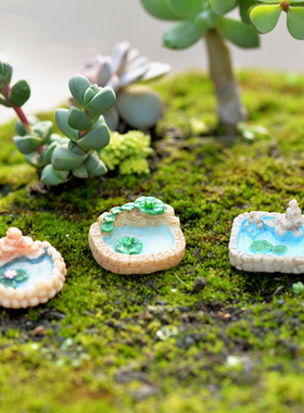 微景观盆栽摄影卡通装饰品小摆件