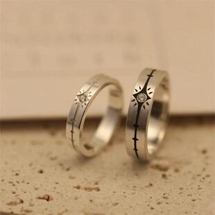 恋与深空沈星回星星情侣对戒动漫周边戒指二次元手作cos生日礼物