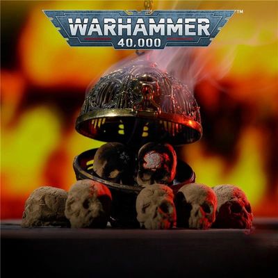 星辰铸造战锤香炉纯铜项链40K机械神教欧姆弥赛亚大贤者赐福游戏